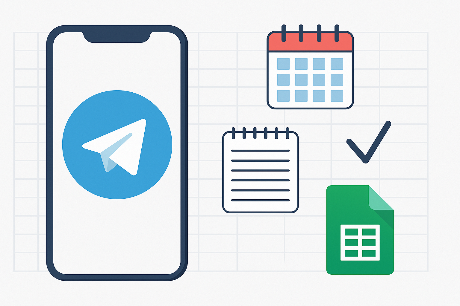Bangun Asisten Pribadi Digital di Telegram: Atur Jadwal, Simpan Catatan, dan Pantau Aktivitas Pakai Google Sheets!
