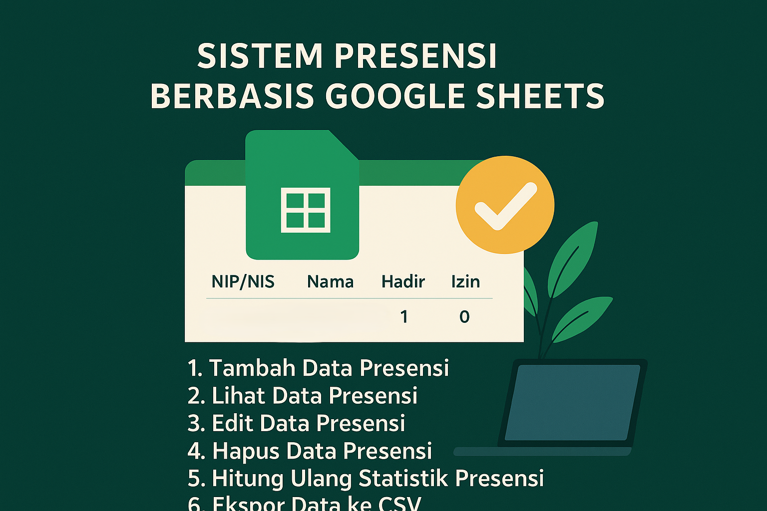 Membangun Aplikasi CLI Pencatatan Kehadiran Terintegrasi Google Sheets dengan Python