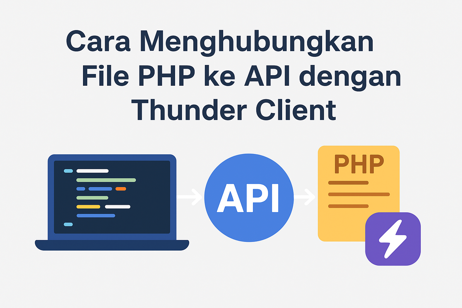 Cara Membuat API PHP dan Menghubungkannya ke Thunder Client