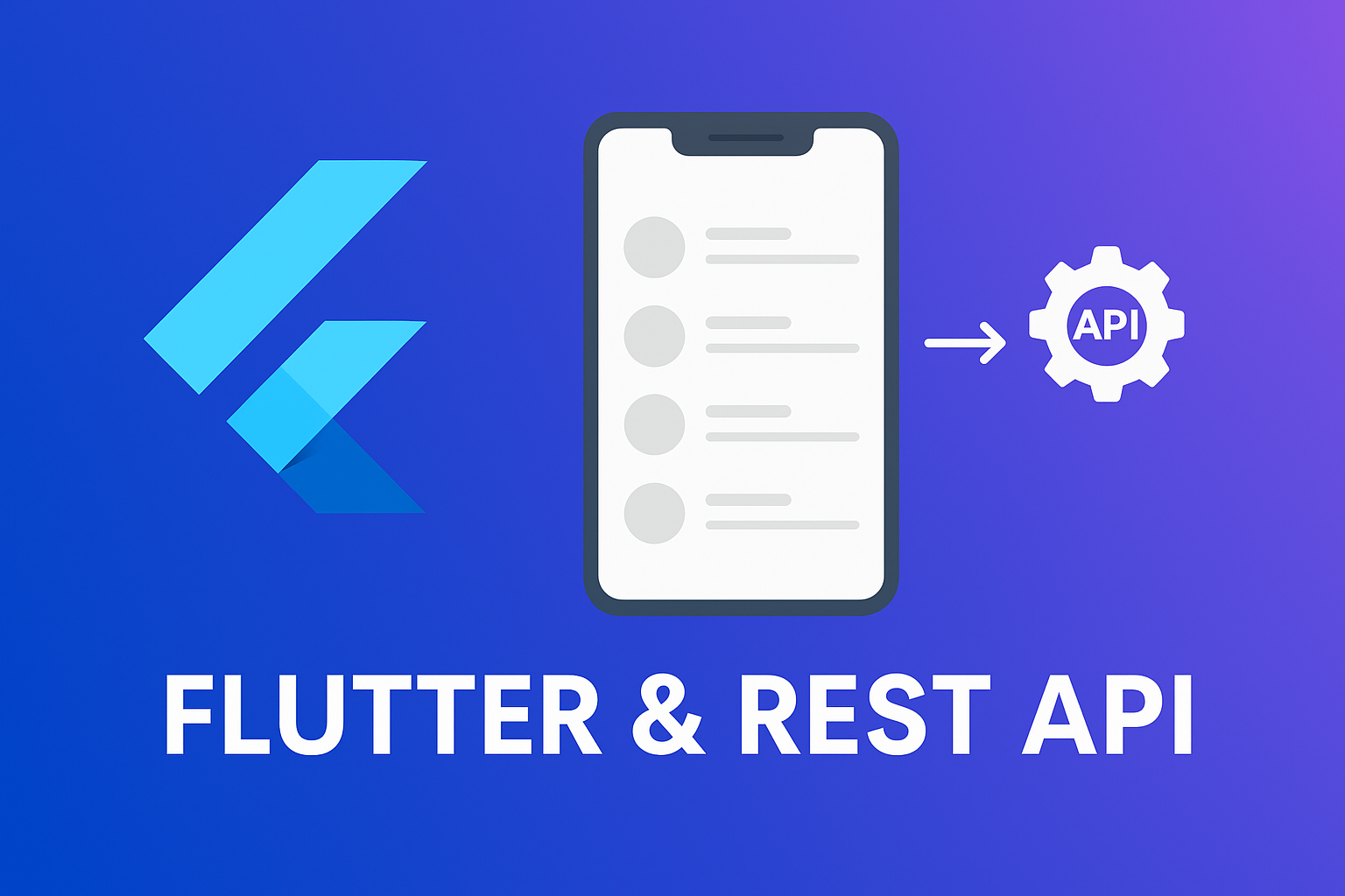 Menghubungkan Flutter dengan API