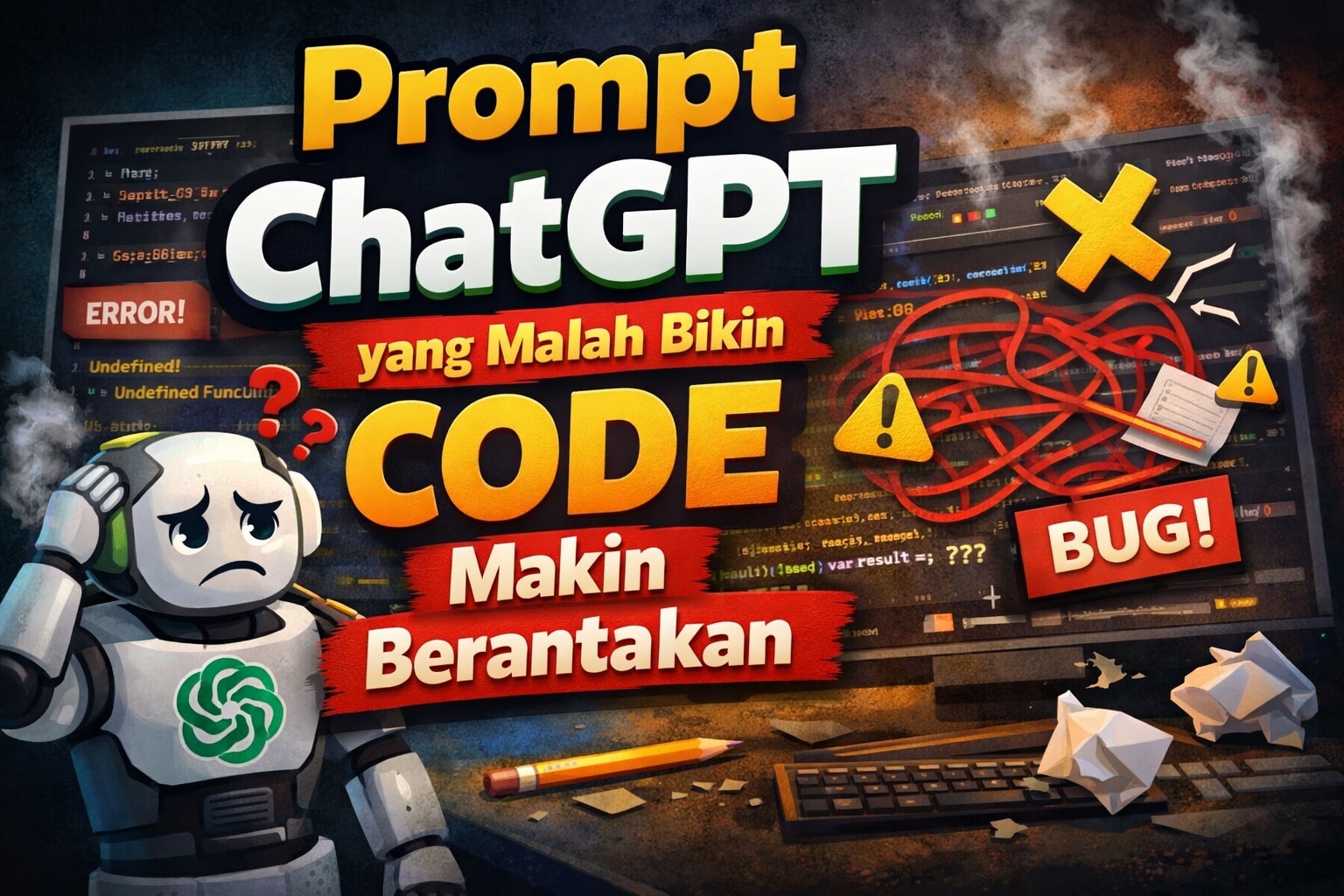 Prompt ChatGPT yang Malah Bikin Code Makin Berantakan