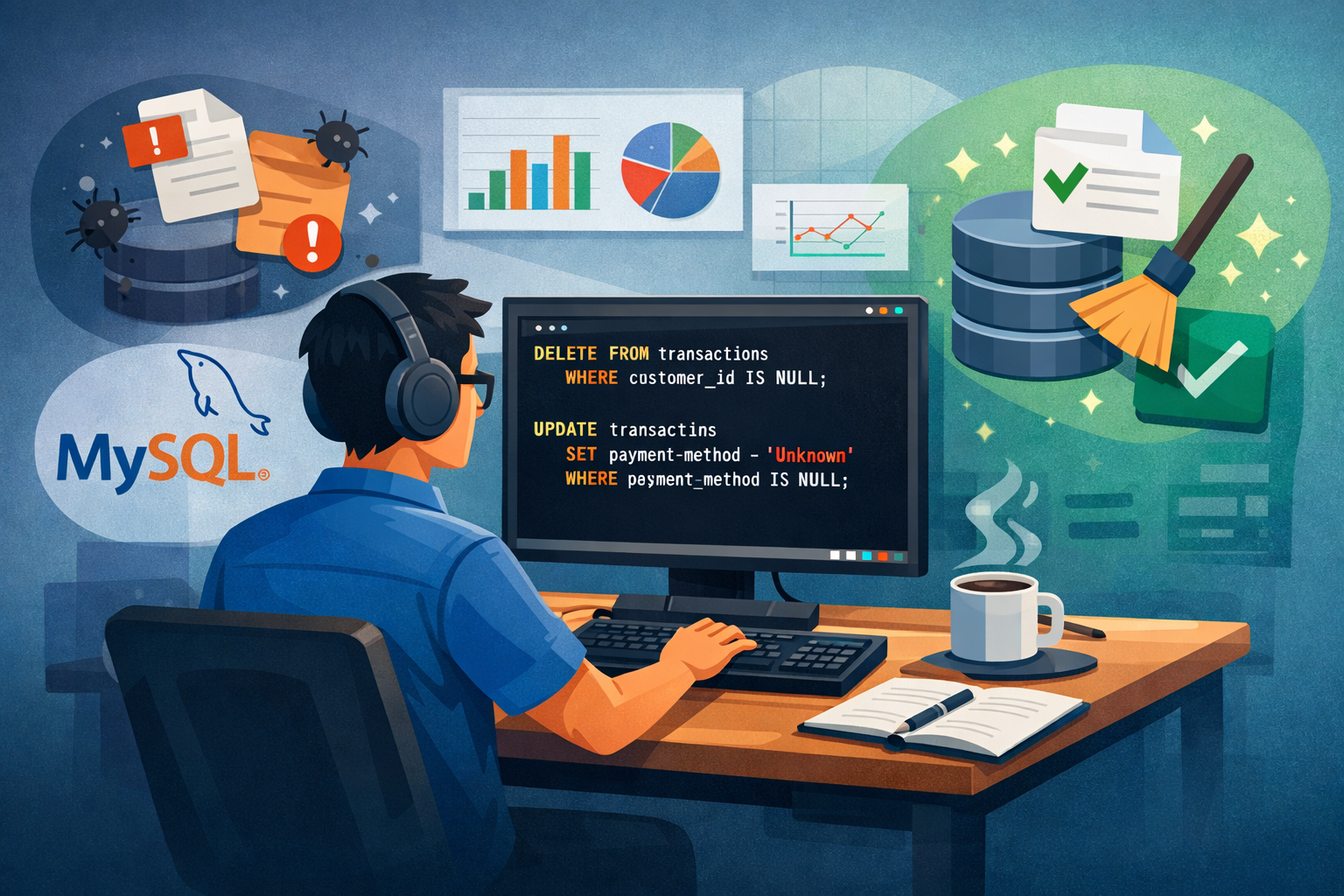 Cara Membersihkan Data Menggunakan CMD dan SQL untuk Analisis Data