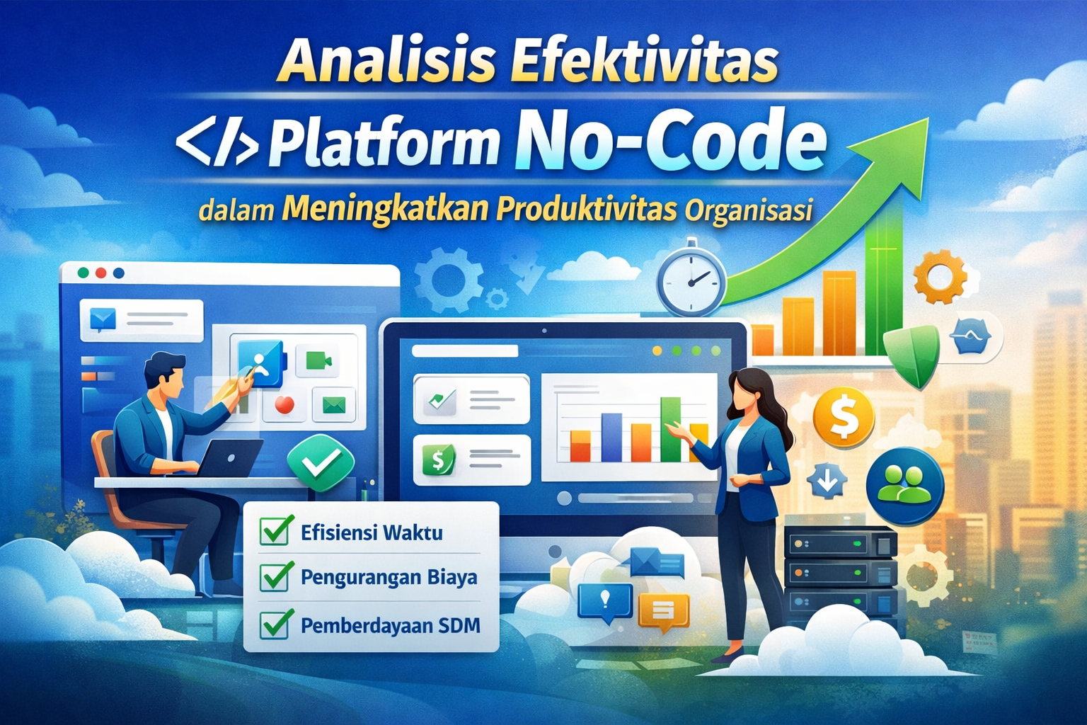 Analisis Efektivitas Platform No-Code dalam Meningkatkan Produktivitas Organisasi