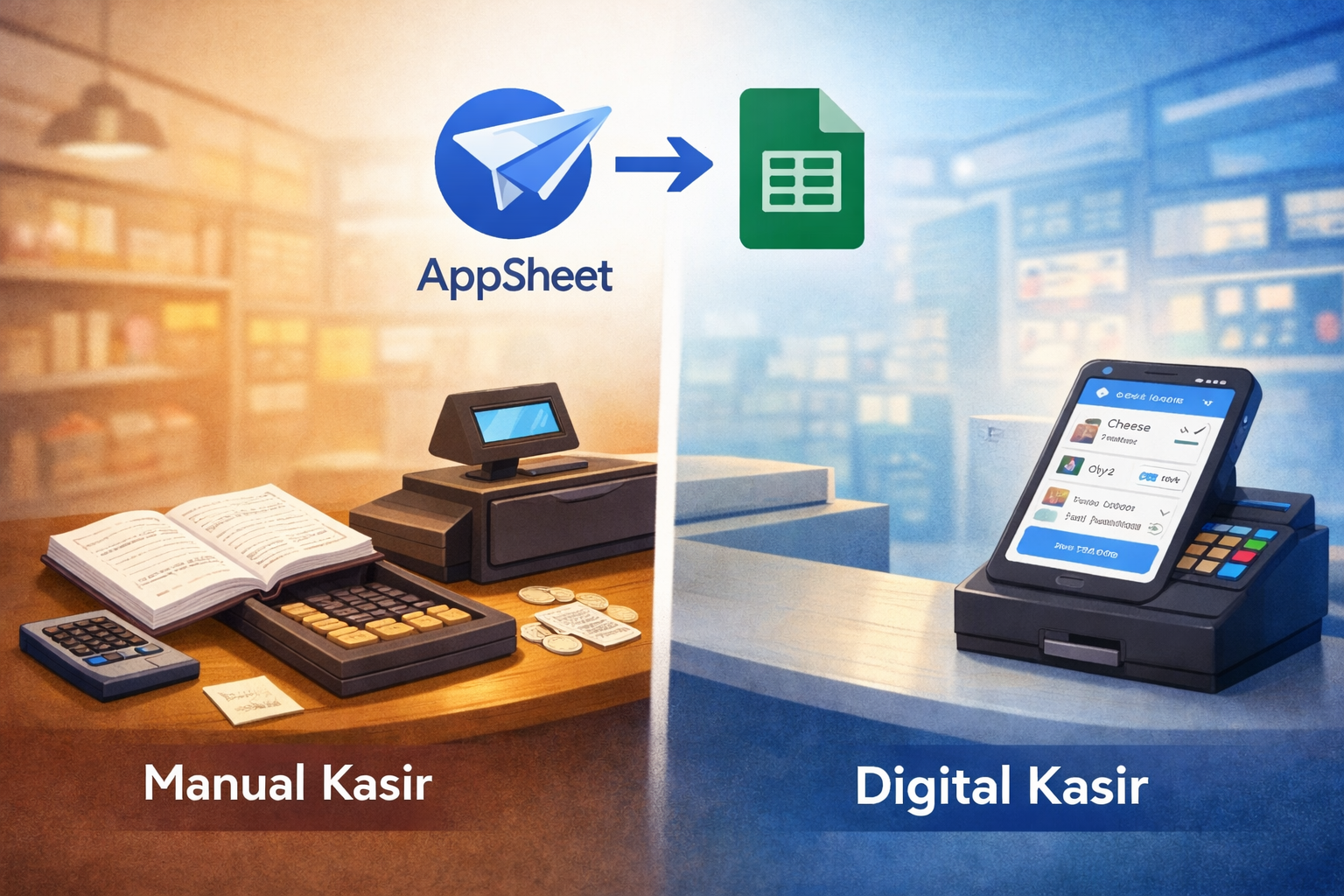 Transformasi Kasir Manual ke Digital Menggunakan Google AppSheet